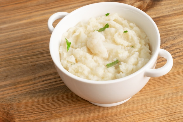 Puré de repollo con verduras