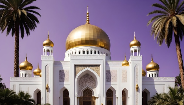 El púrpura dorado de la mezquita