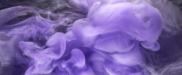 Púrpura lila humo multicolor fondo abstracto pintura acrílica explosión submarina