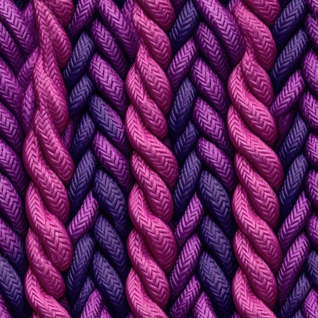 Foto púrpura rosa primer plano patrón detallado de cuerdas cordel fondo transparente ia generativa