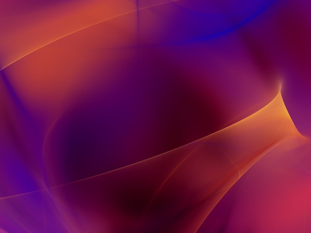 purpurfarbener abstrakter fraktaler Hintergrund 3D-Rendering-Illustration