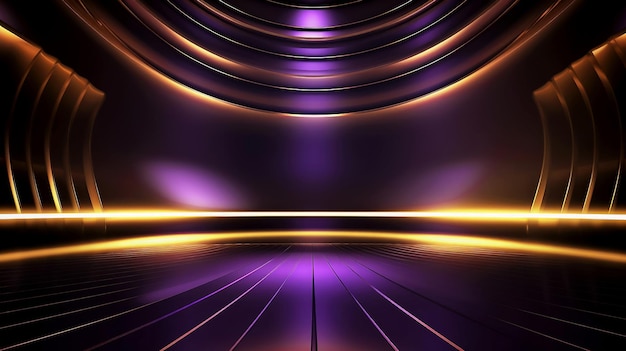 purpurgold futuristischer abstrakter Luxus-Hintergrund