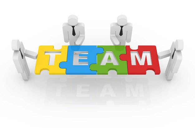 Puzzleteil-Team