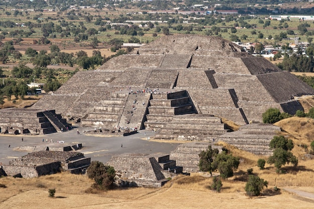 Pyramide des Mondes Teotihuacan Mexiko