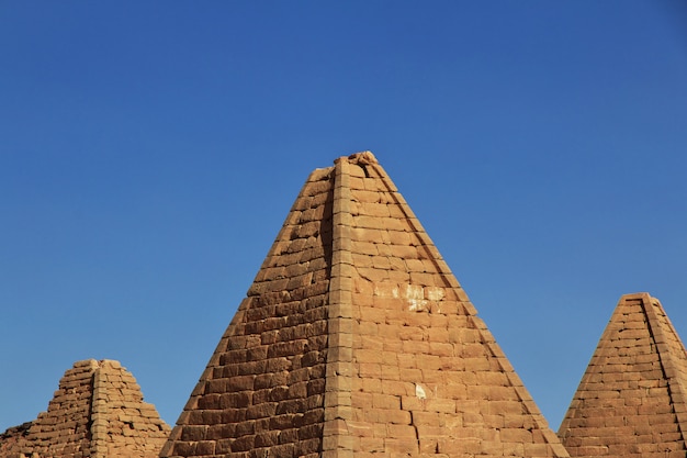 Pyramiden der Antike im Sudan