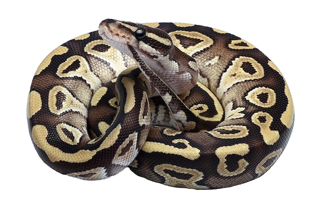 Python bola em fundo branco