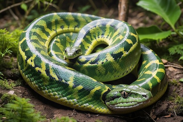 Python Chondropython verde