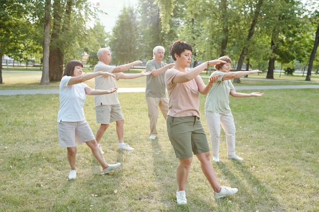 Qigong-Übungen machen