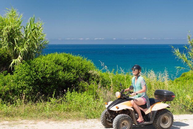 Quadbike am Meer fahren