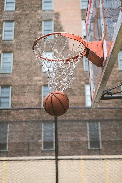 Foto quadra de basquete em nova york