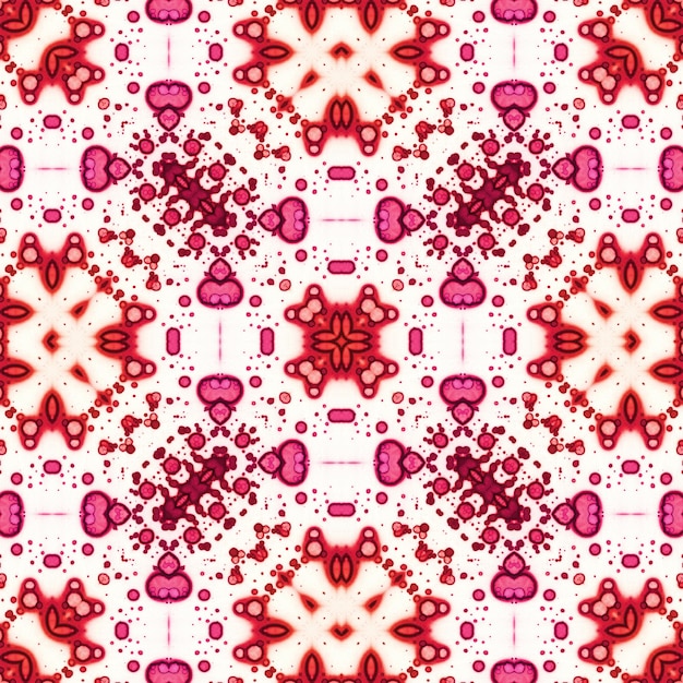 Quadratische nahtlose Muster Gewebte wunderbare digitale Muster Moderne Mode Kaleidoskop