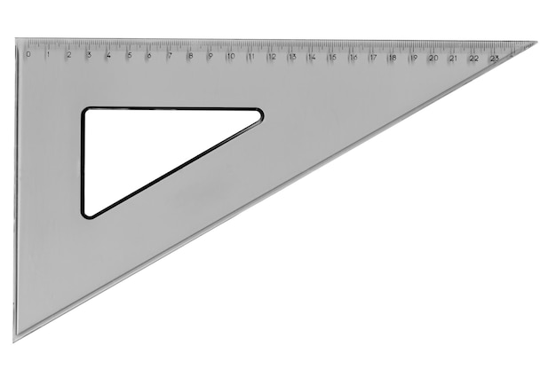 Quadratisches Dreieck setzen