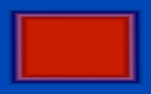 Foto quadro azul gradiente com espaço de cópia vermelho