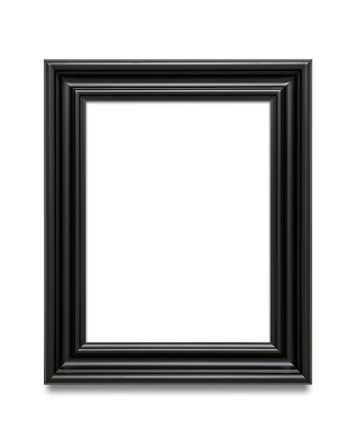 Quadro de imagem preto png transparente