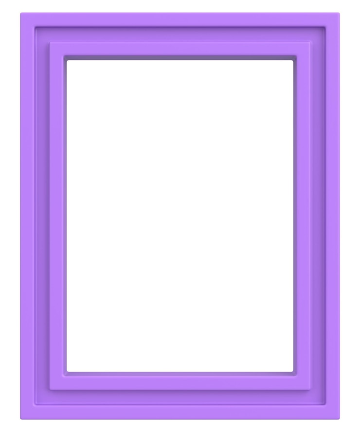 Foto quadro de imagem quadro de retrato ilustração 3d
