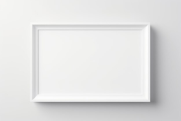 Foto quadro em branco de perto