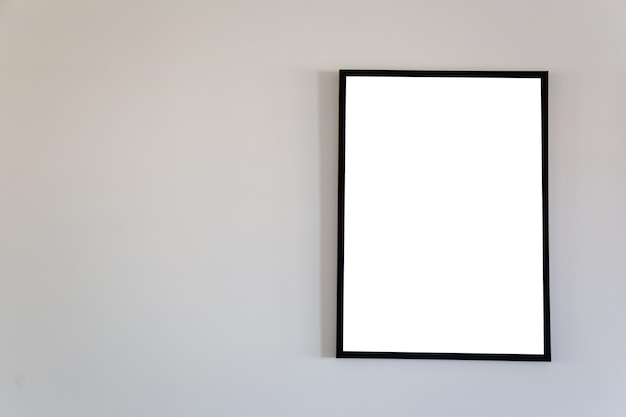 Quadro em branco simulado para mensagem de texto ou conteúdo.