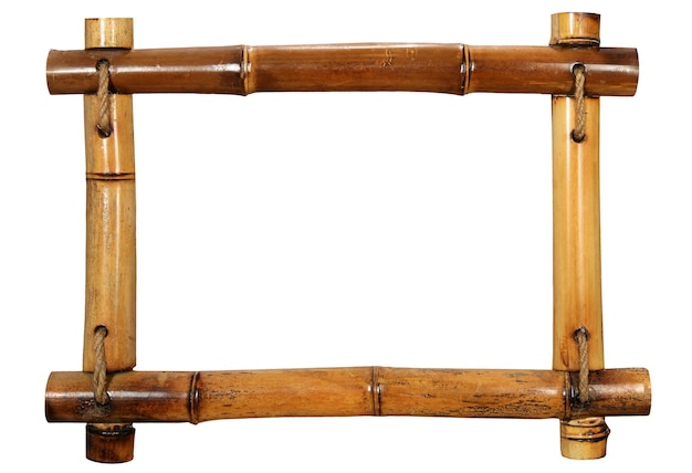 Quadro para pinturas e fotos feito de bambu natural