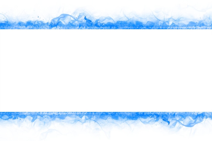 Foto quadro png de chama azul imagem transparente de fogo realista