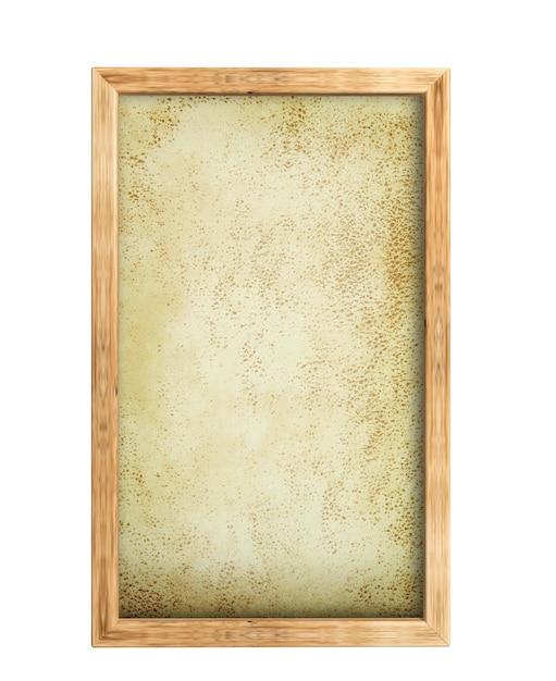 quadro vintage isolado no branco