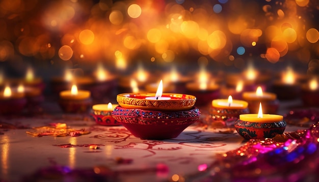 qualitativ hochwertiges Diwali-Banner