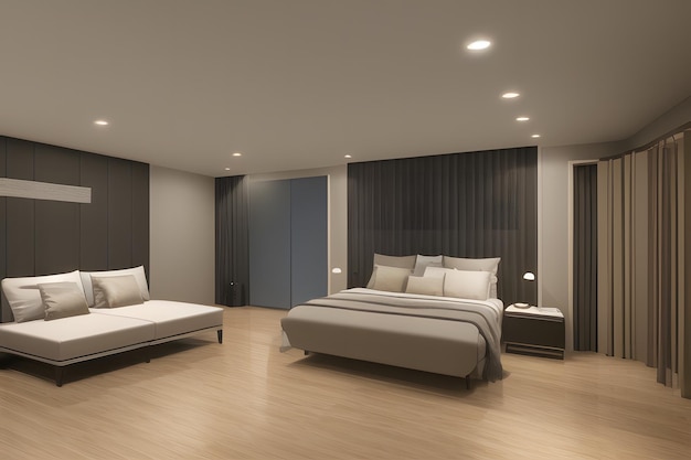 Quarto 3d render