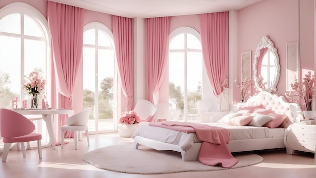 Quarto Barbie Rosa