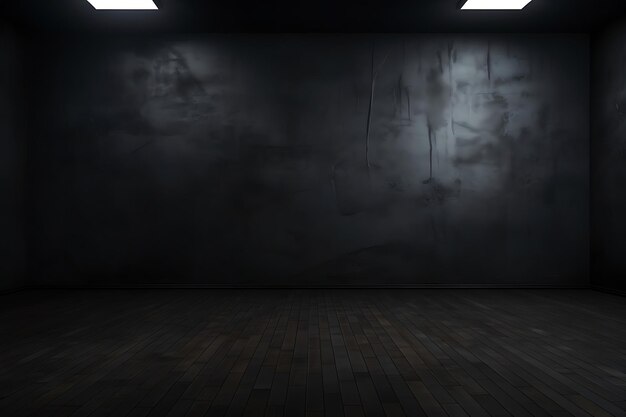 Foto quarto de estúdio escuro fundo fundo