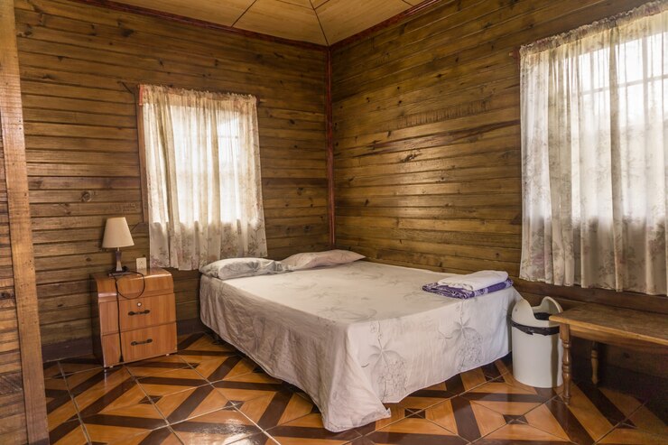Foto quarto de hotel em cabine interna