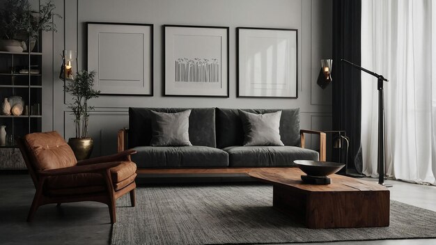 quarto interior sofá design de móveis para casa cadeira de estar casa mesa sala de estar chão