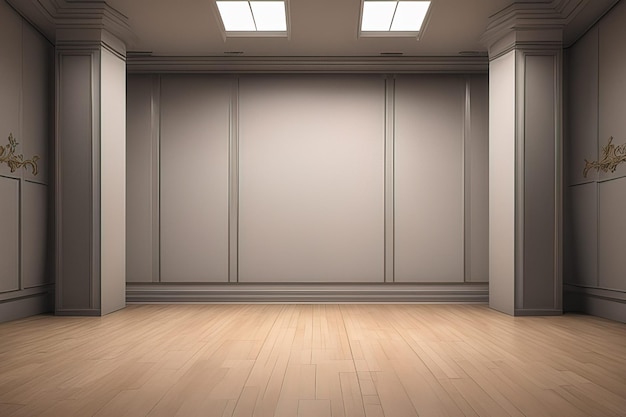 Foto quarto vazio com paredes brancasquarto vazio com paredes brancasquarto vazio com piso de madeira