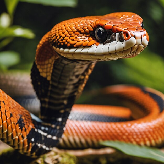 Qué cobra tan hermosa.