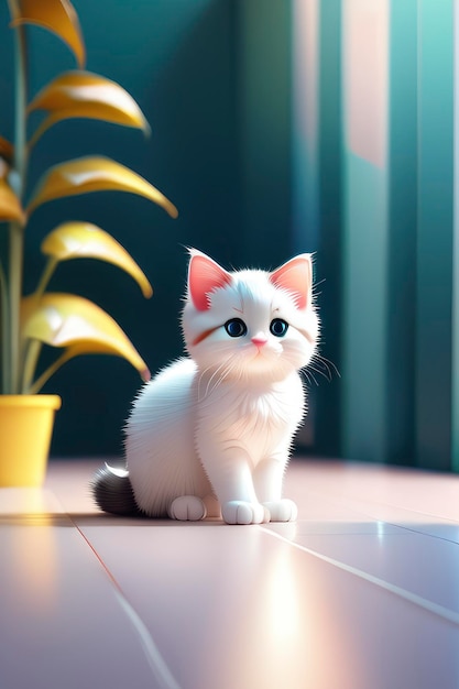 Qué gatito tan lindo.