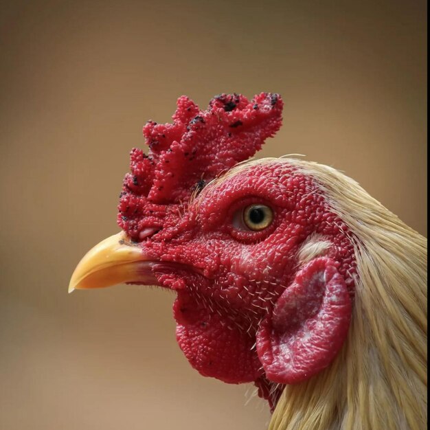 Foto qué hermosa foto de pollo.