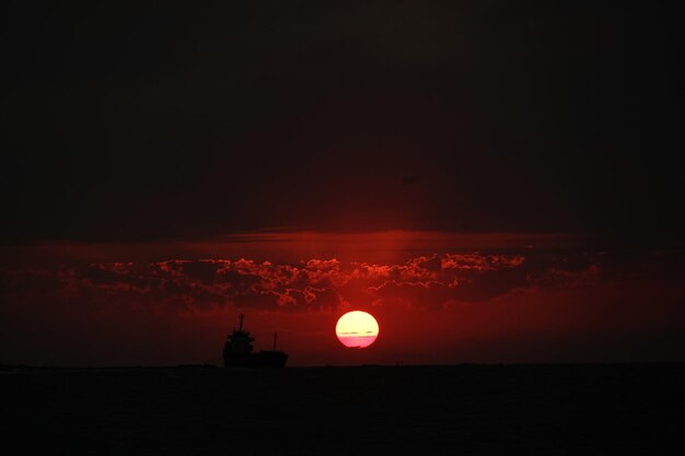 Qué hermosa puesta de sol.