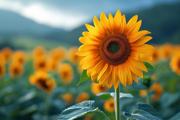 Qué hermoso girasol.