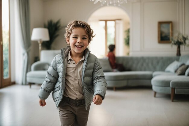 Foto qué hermoso niño pequeño.