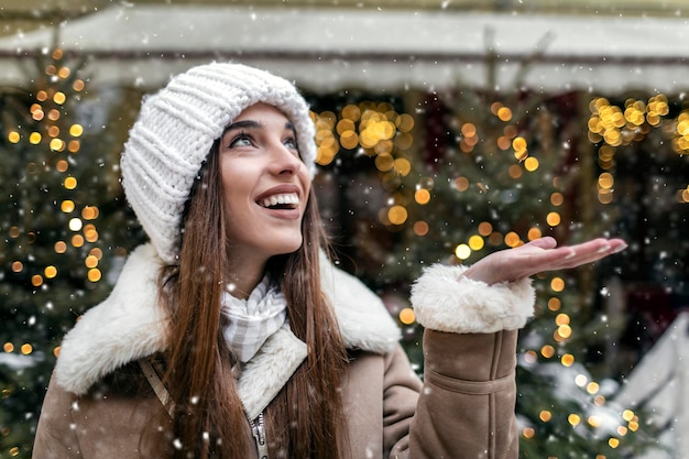 Queda de neve na cidade de Natal