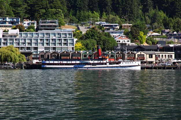 Queenstown Stadt auf der Südinsel, Neuseeland