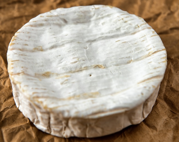 Queijo Camembert tradicional Normandia francesa, laticínios