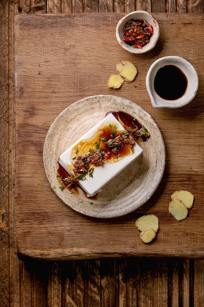 Queijo de tofu de seda