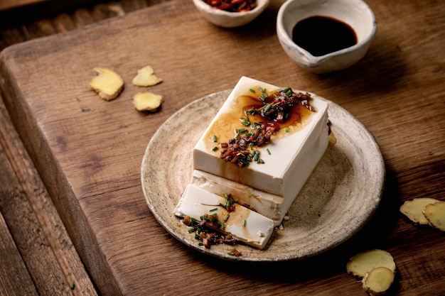 Queijo de tofu de seda