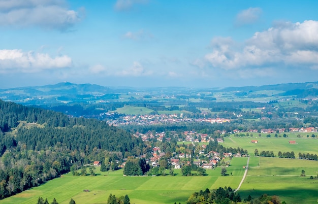 Querformat in Bayern Deutschland