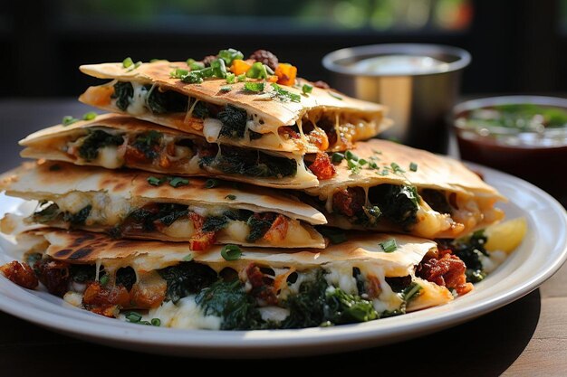 Foto quesadilla de estilo texmex nayarit