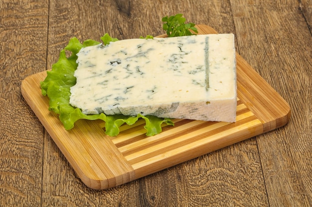 Queso blando gorgonzola tradicional italiano