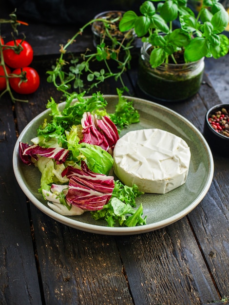 Queso Camembert o Menú Brie