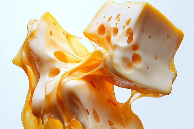 El queso derretido es una delicia
