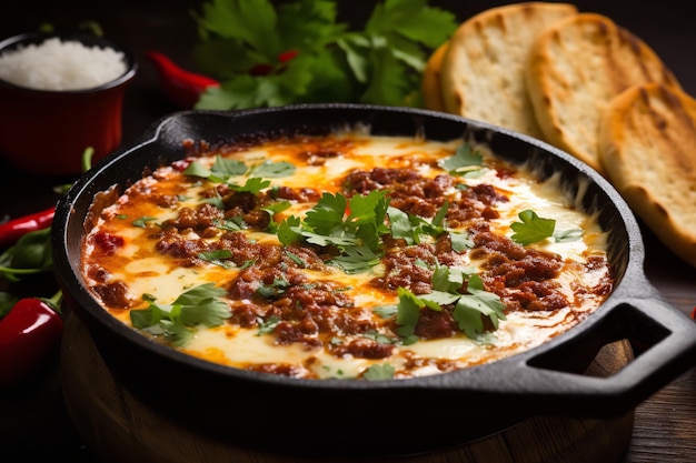 Queso Fundido Con Chorizo Receta Mexicana