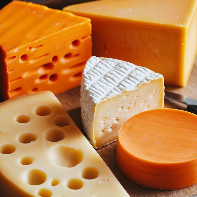 un queso que tiene la palabra queso