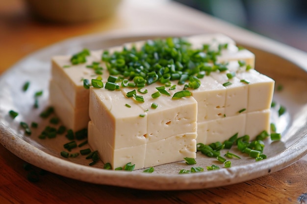 Queso de soja tofu